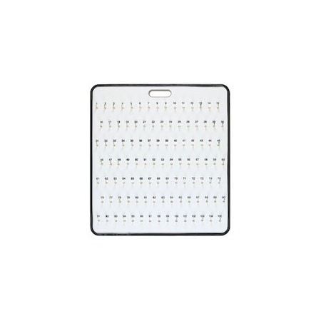 Car Dealer Depot Safety Hook Key Board, 105 Hook 399 - 105